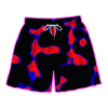 PSYCHEDELIC PATTERN VORTEX ALL OVER PRINT SHORTS