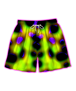 VIVID SPOTS ALL OVER PRINT SHORTS