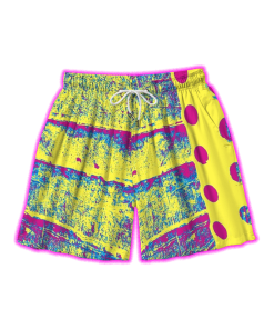 RETRO POP VIBES ALL OVER PRINT SHORTS