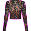 MOLTEN WAVE PATTERNS MESH TOP