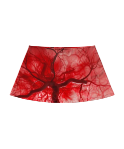 VEIN SKIRT CLO PRINT MINI SKIRT