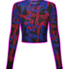 BARBED VIBES MESH TOP