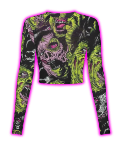 TWISTED SOULS MESH TOP