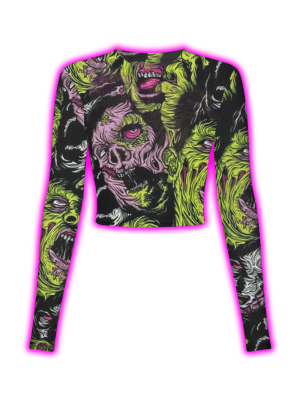 TWISTED SOULS MESH TOP
