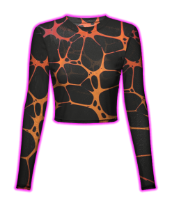 MOLTEN LAVA PATTERN MESH TOP